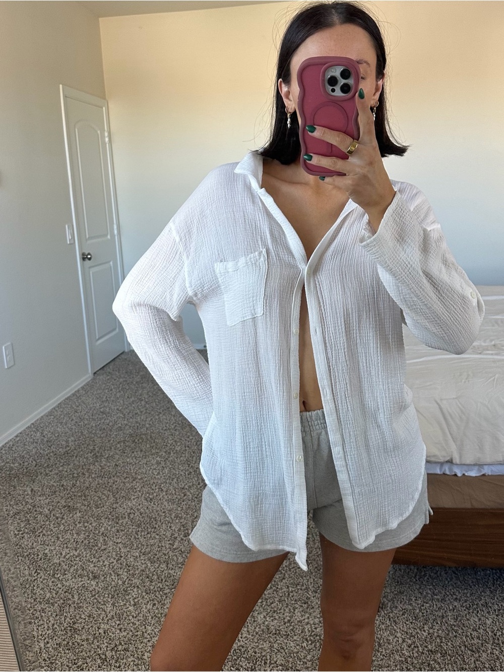 White Kona sol long sleeve